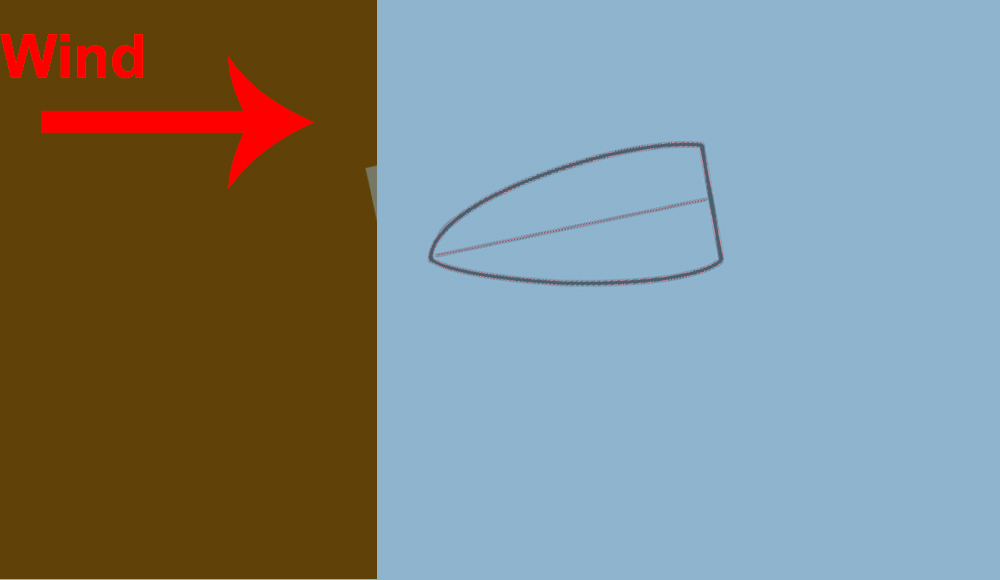 Launching   Away from Sea Wall